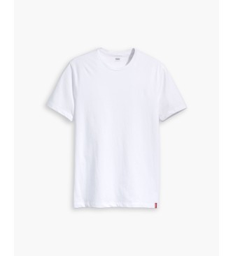 Levi's Lot de 2 T-shirts blancs  col roul