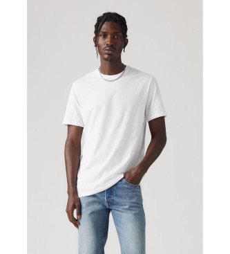 Levi's Lot de 2 T-shirts blancs  col roul