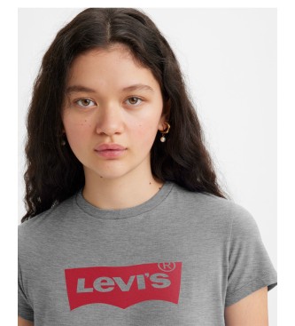 Levi's Idealna koszulka w kolorze szarym
