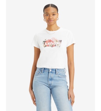 Levi's Das perfekte T-Shirt mit Blumenmuster wei