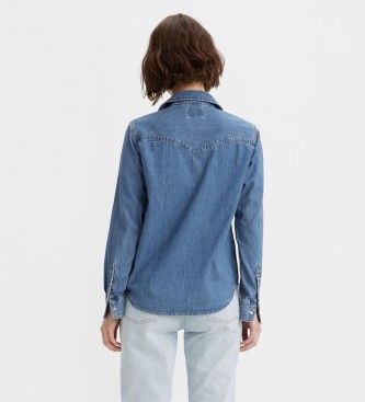 Levi's Camisa The Ultimate Western azul