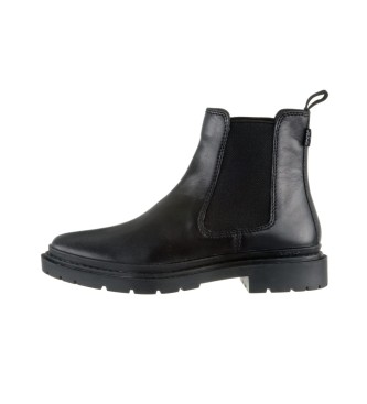 Levi's Trooper Chelsea leather boots black - ESD Store fashion, footwear  and accessories - best brands shoes and designer shoes