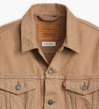 Levi's Braune Trucker-Jacke