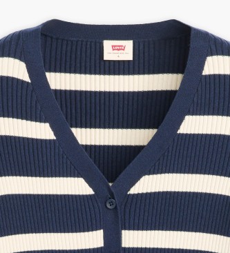 Levi's Cardigan a tulipano blu scuro