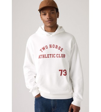 Levi's Two Horse Boxy Sweatshirt vit