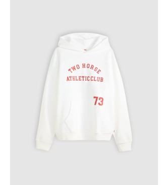 Levi's Two Horse Boxy Sweatshirt vit