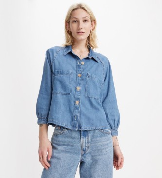 Levi's Camisa Tyla Lightweight  azul