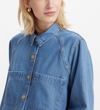 Levi's Tyla Lichtgewicht Shirt  blauw