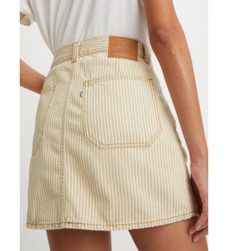 Levi's Miniskirt Utility Miniskirt beige
