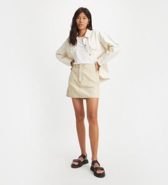 Levi's Mini-jupe Utility Mini Skirt beige