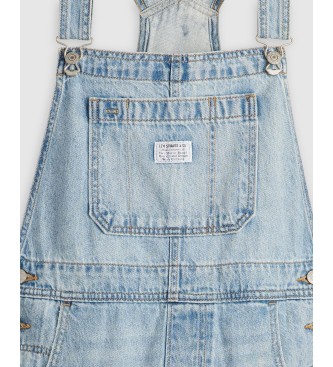 Levi's Utility short dungarees blue