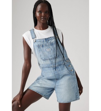 Levi's Utility short dungarees blue