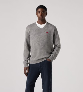 Levi's Hausmarke grauer Pullover