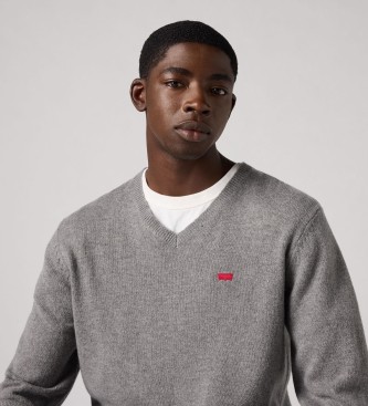 Levi's Hausmarke grauer Pullover