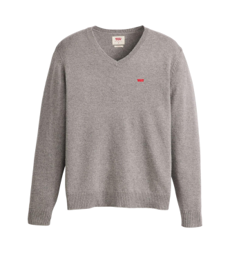 Levi's Hausmarke grauer Pullover