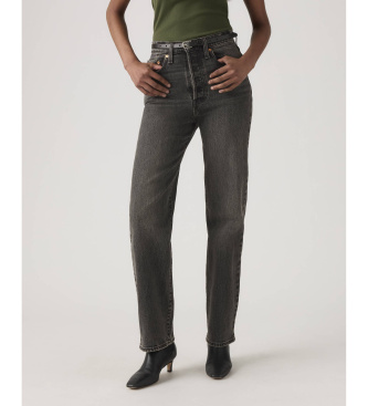 Levi's Jeans Ribcage Full Length preto