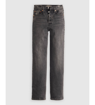 Levi's Jeans Ribcage Full Length preto