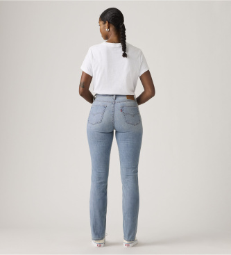 Levi's Jeans 724 High Rise Recht Blauw