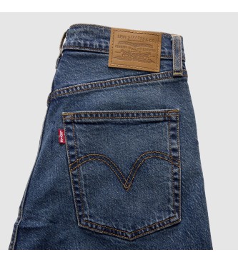 Levi's Jeans Straight Ankle Ribcage blue