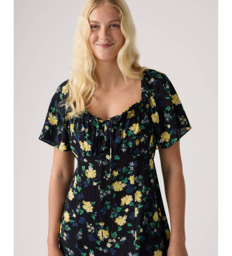 Levi's Amara Column Midi dress navy