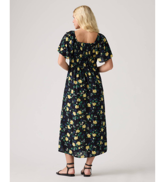 Levi's Amara Column Midi dress navy