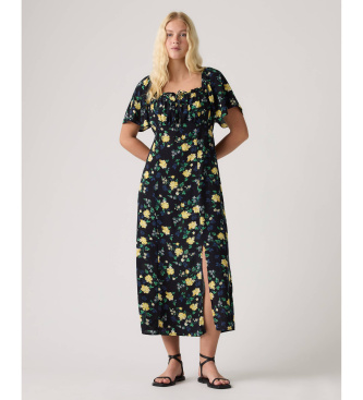 Levi's Amara Column Midi dress navy