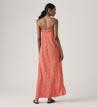 Levi's Sarita midi jurk rood