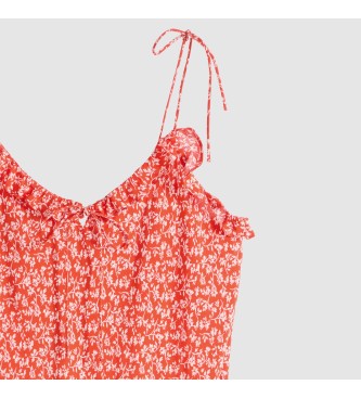 Levi's Sarita midi jurk rood