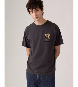 Levi's T-shirt grafica vintage fit nera