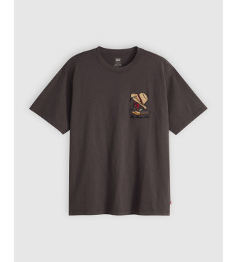 Levi's T-shirt grafica vintage fit nera