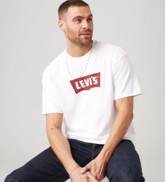 Levi's Vintage grafična majica Batwing bela