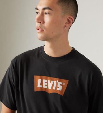 Levi's Vintage grafična majica z netopirjem črna