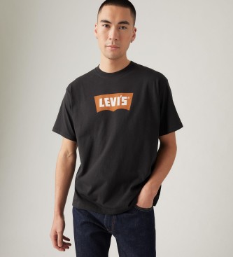 Levi's Vintage grafična majica z netopirjem črna