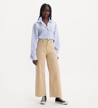 Levi's Beżowe spodnie chino w stylu vintage