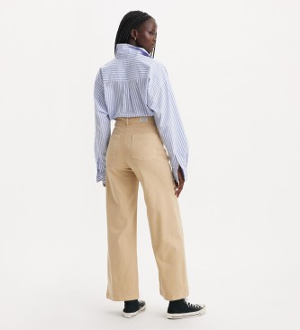 Levi's Beżowe spodnie chino w stylu vintage