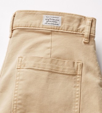 Levi's Beżowe spodnie chino w stylu vintage