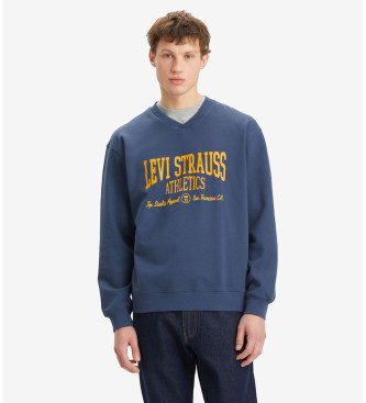 Levi's Marineblaues Grafik-Sweatshirt