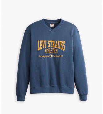 Levi's Marineblaues Grafik-Sweatshirt