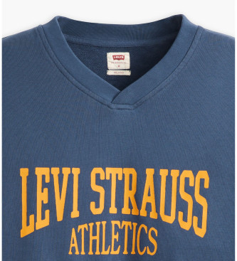 Levi's Marineblaues Grafik-Sweatshirt