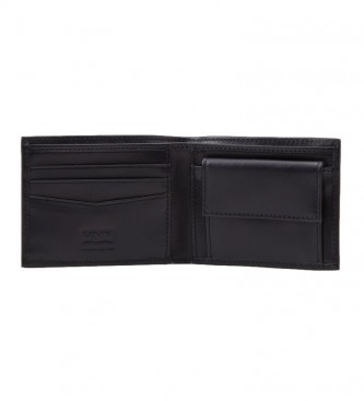 Levi's Leather wallet Batwin black -11.3x9x1.3cm