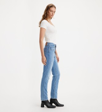 Levi's 724 Jeans dritti a vita alta blu