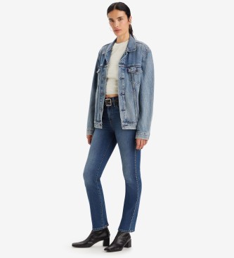 Levi's Jean 724 Straight High Waisted azul - Esdemarca Loja moda