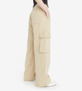 Levi's Pantalon cargo ample beige
