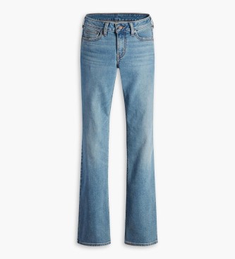 Levi's Blauwe laag uitgesneden jeans