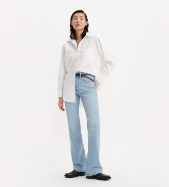 Levi's Niebieskie jeansy Wedgie Bootcut Jeans