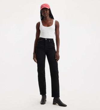 Levi's Jean droit Wedgie noir