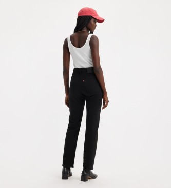 Levi's Jean droit Wedgie noir