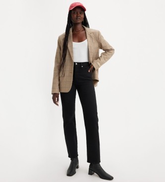 Levi's Jean droit Wedgie noir
