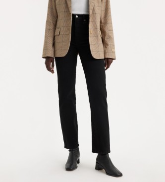 Levi's Jean droit Wedgie noir