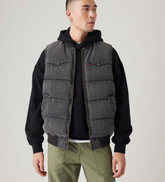 Levi's Vest Western Super Puffer siva